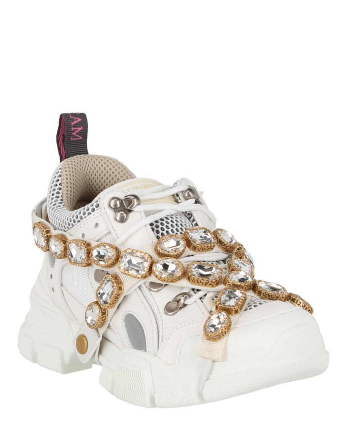 Gucci Flashtrek Chunky Leather Sneakers