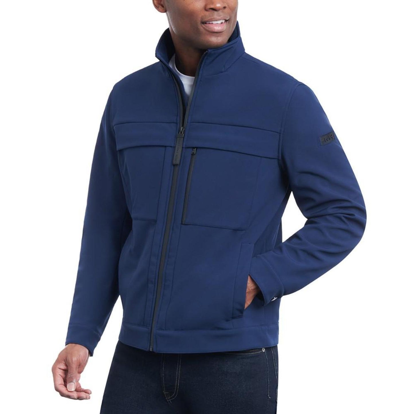 Men's Dressy Full-Zip Soft Shell Jacket