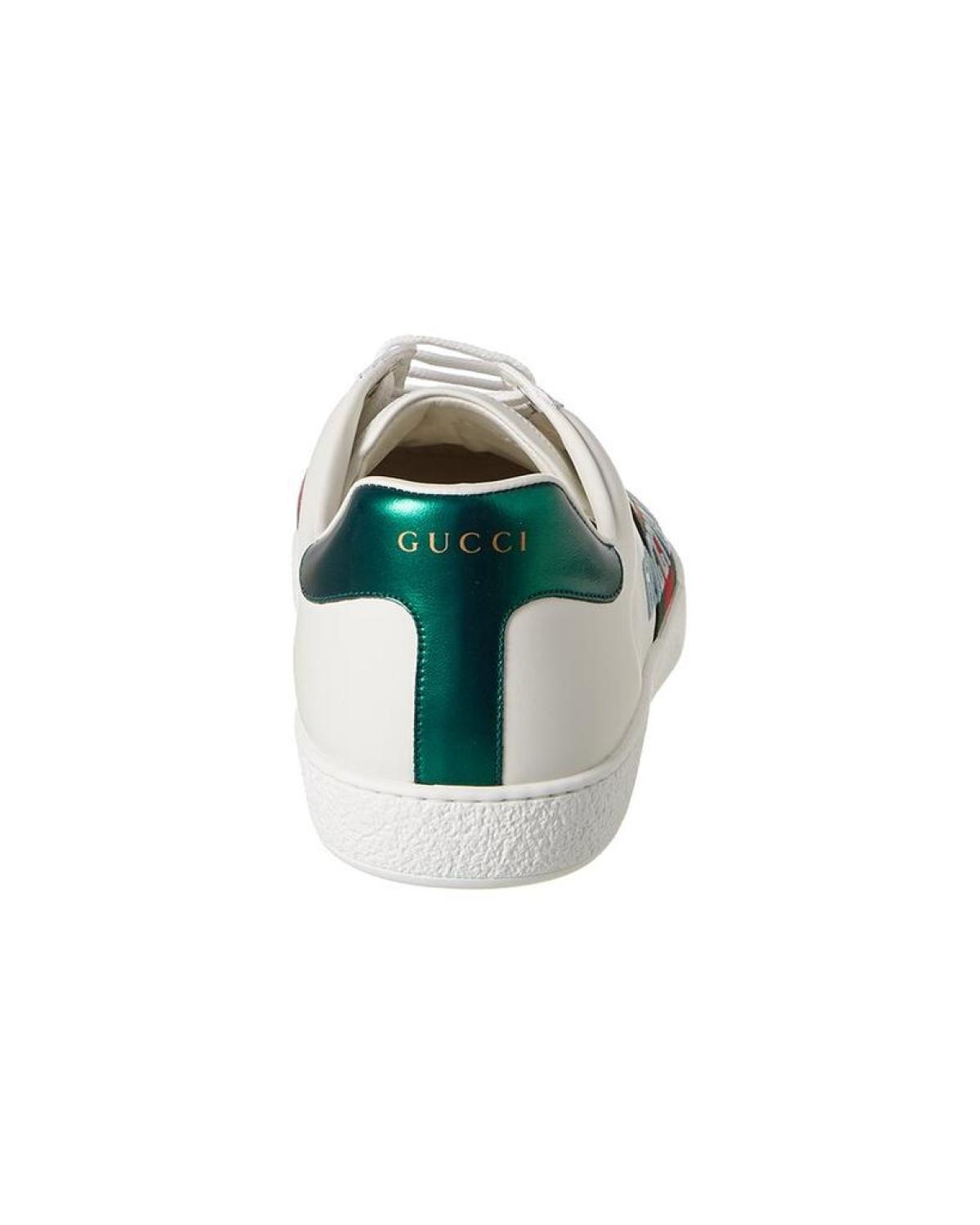 Gucci Band Ace Leather Sneaker