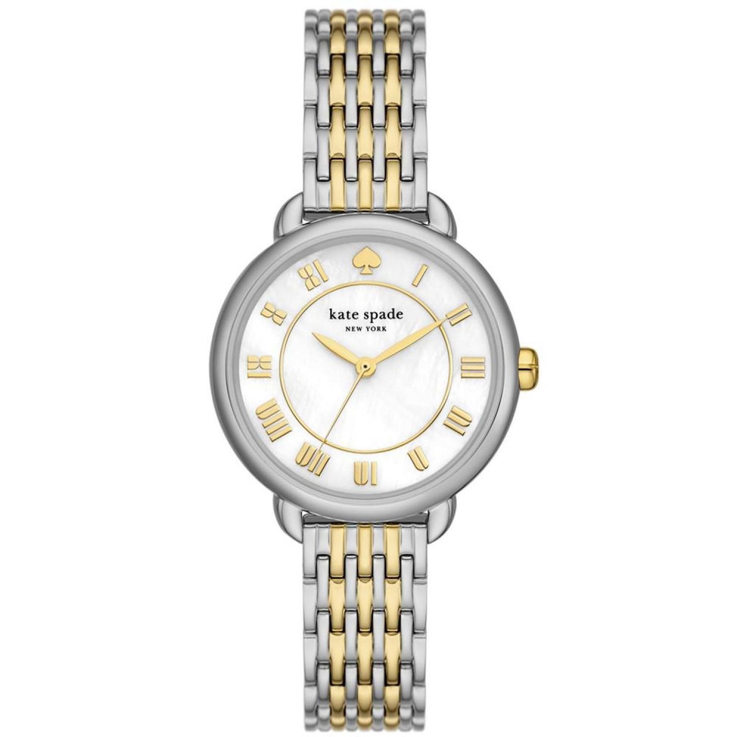 Women's Lily Avenue Three Hand Two-Tone Stainless Steel Watch 34mm