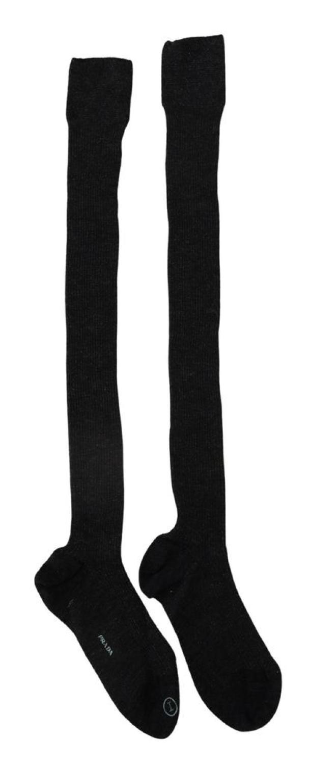 Prada Thigh High Leg Warmer Boot Ladies Women Women's Socks