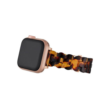 Women's Tortoise Brown Acetate Band for Apple Watch, 38-40mm