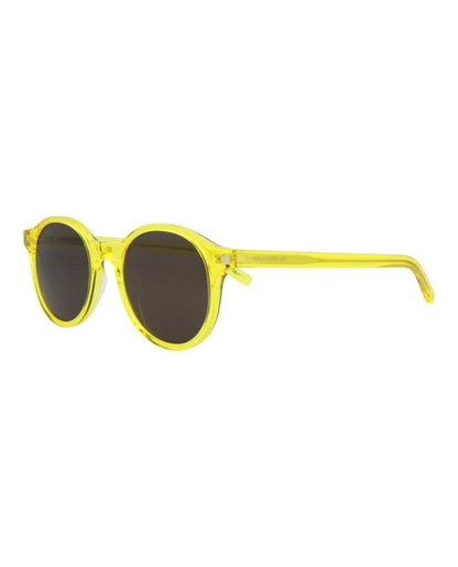 Round-Frame Acetate Sunglasses