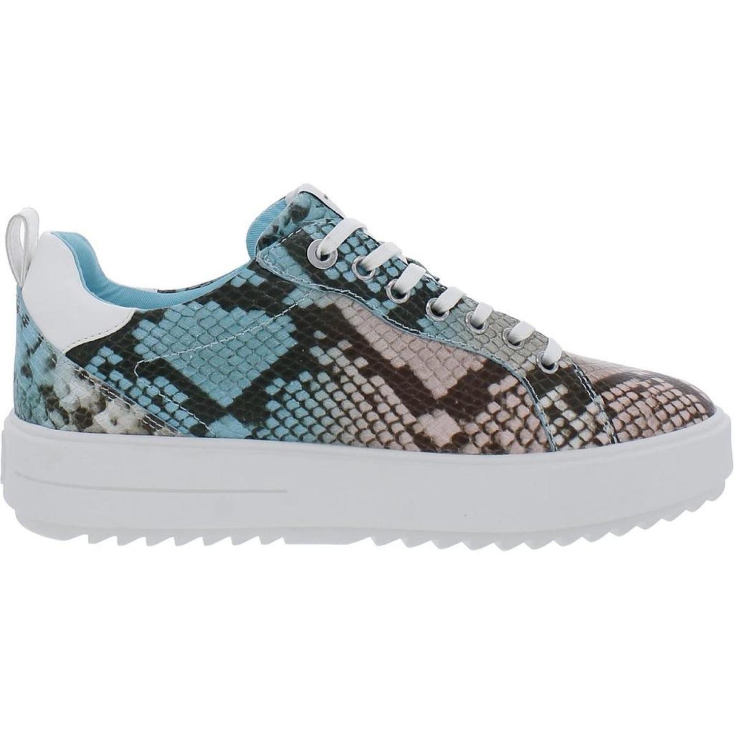 Emmett Womens Leather Lifestyle Casual and Fashion Sneakers