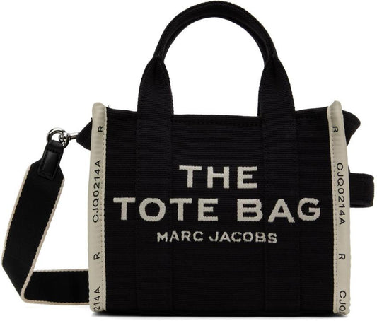 Black 'The Jacquard Small' Tote