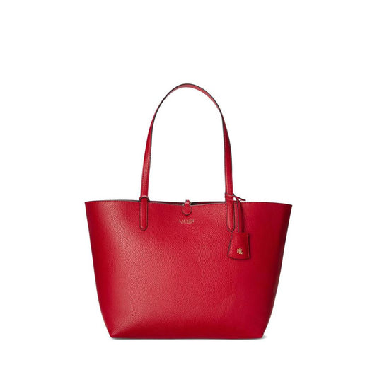 Faux-Leather Medium Reversible Tote