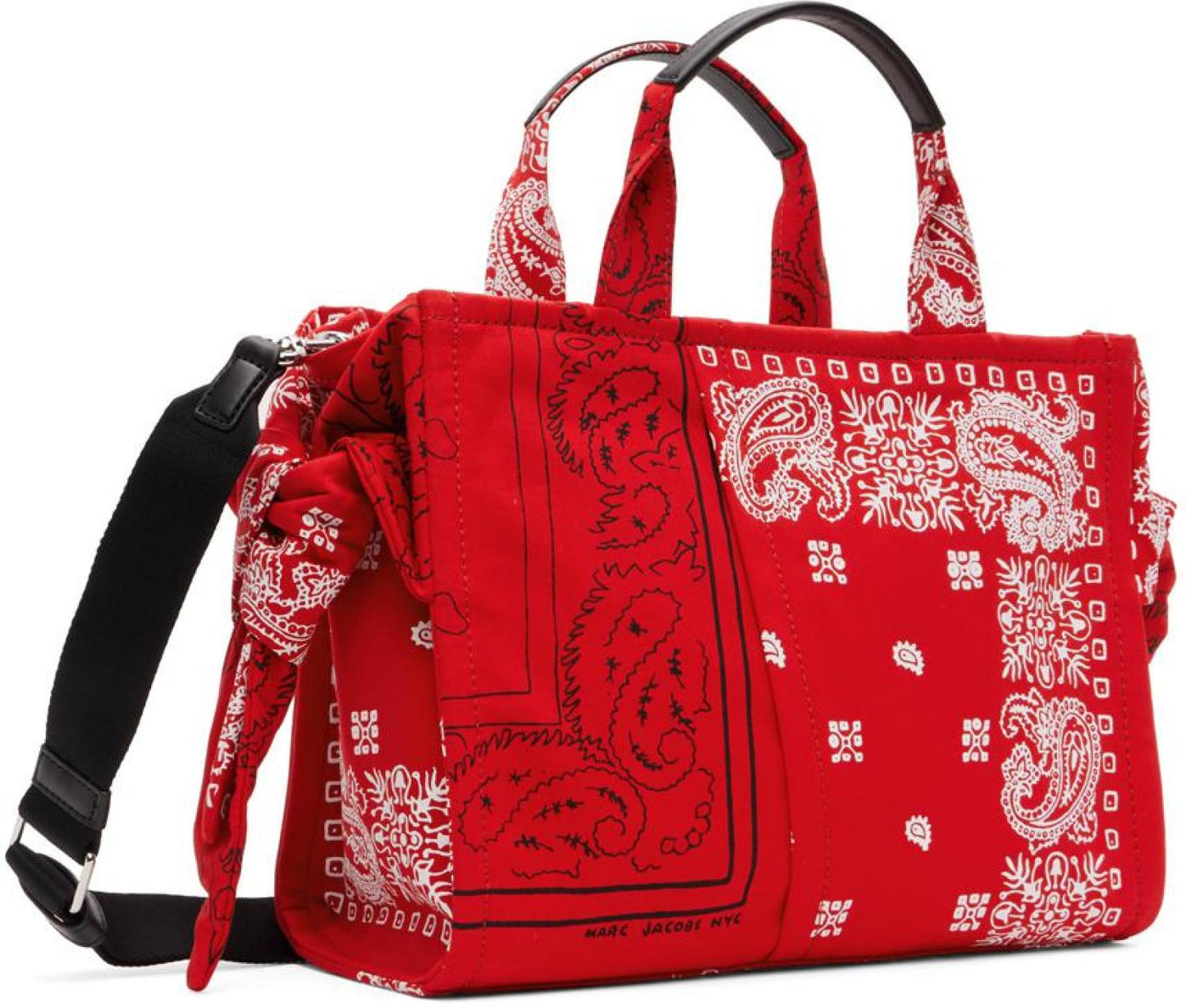 Red 'The Bandana' Medium Tote