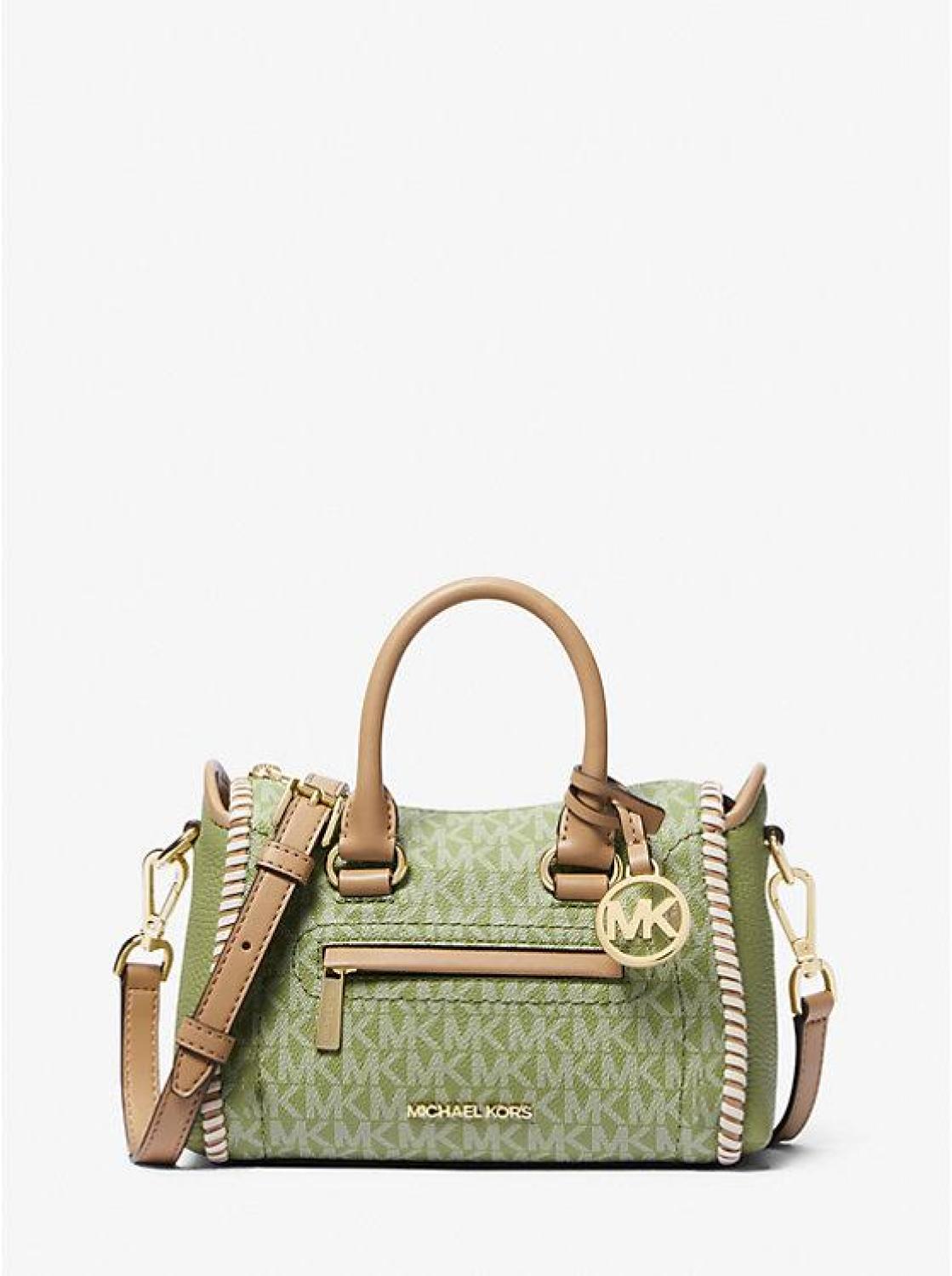 Carine Extra-Small Signature Logo Satchel