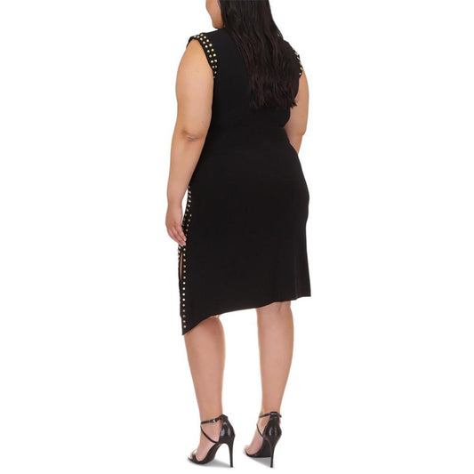 Plus Size Astor Stud-Embellished Dress