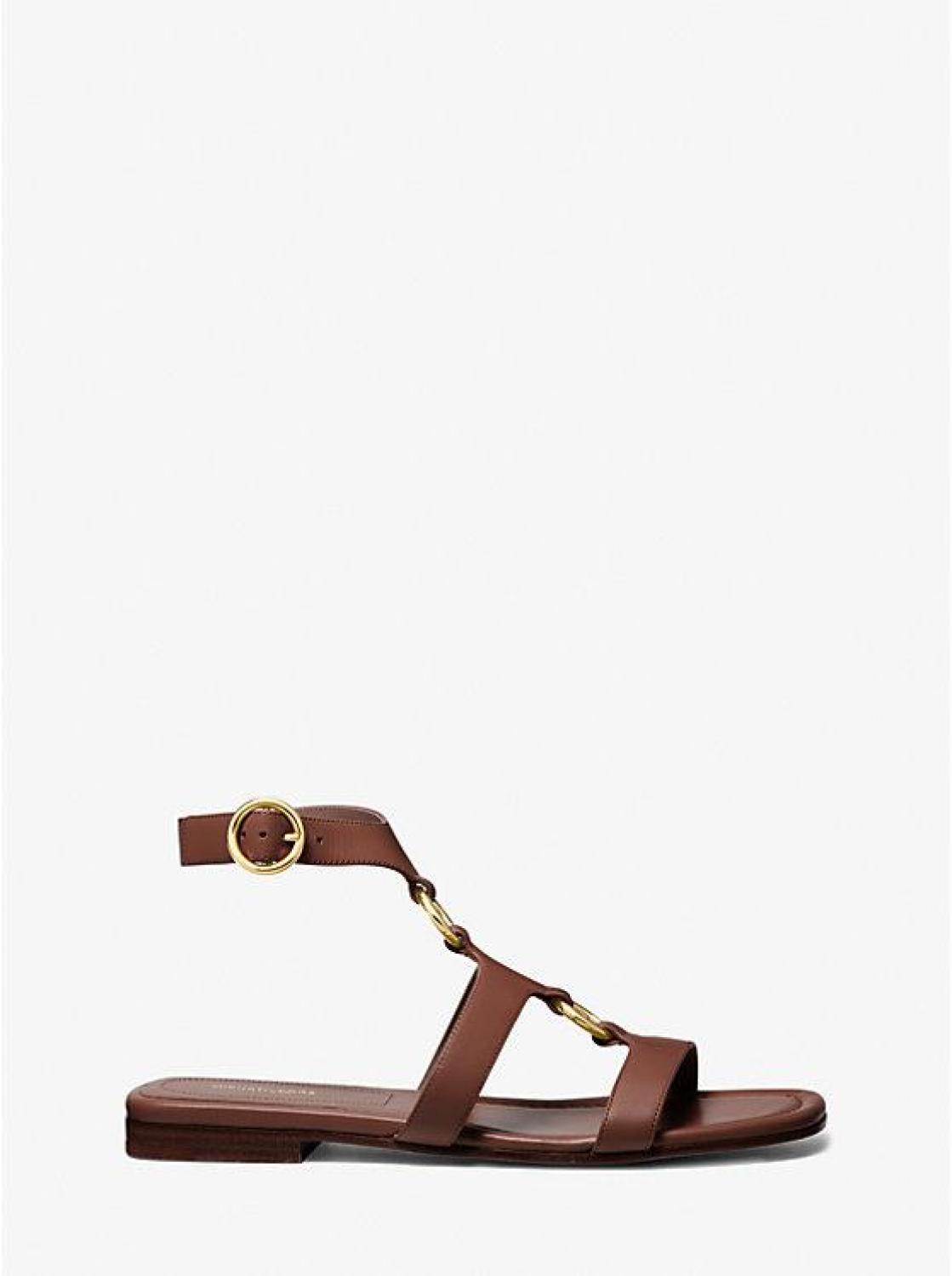 Dusty Ring Leather Sandal