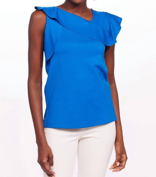 Xena Top In Cobalt Blue