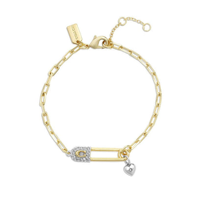 Signature Pin Link Bracelet