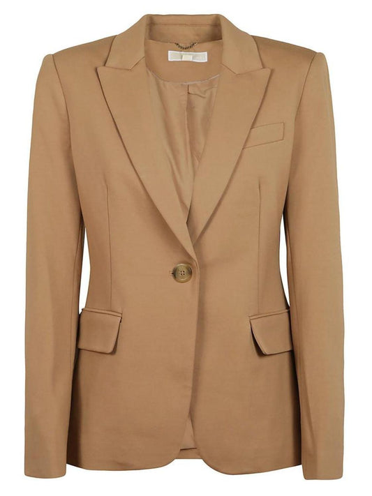 Michael Michael Kors Single-Breasted Long-Sleeved Blazer