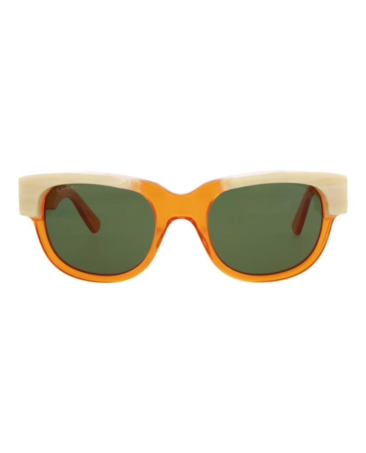 Round-Frame Acetate Sunglasses