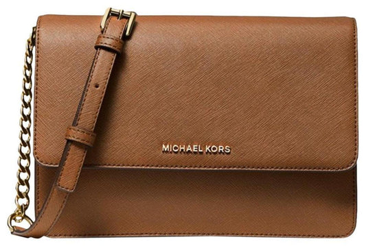 Michael Kors Daniela Gusset Crossbody Leather Bag