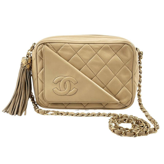 Chanel Camera  Leather Shoulder Bag (Pre-Owned)