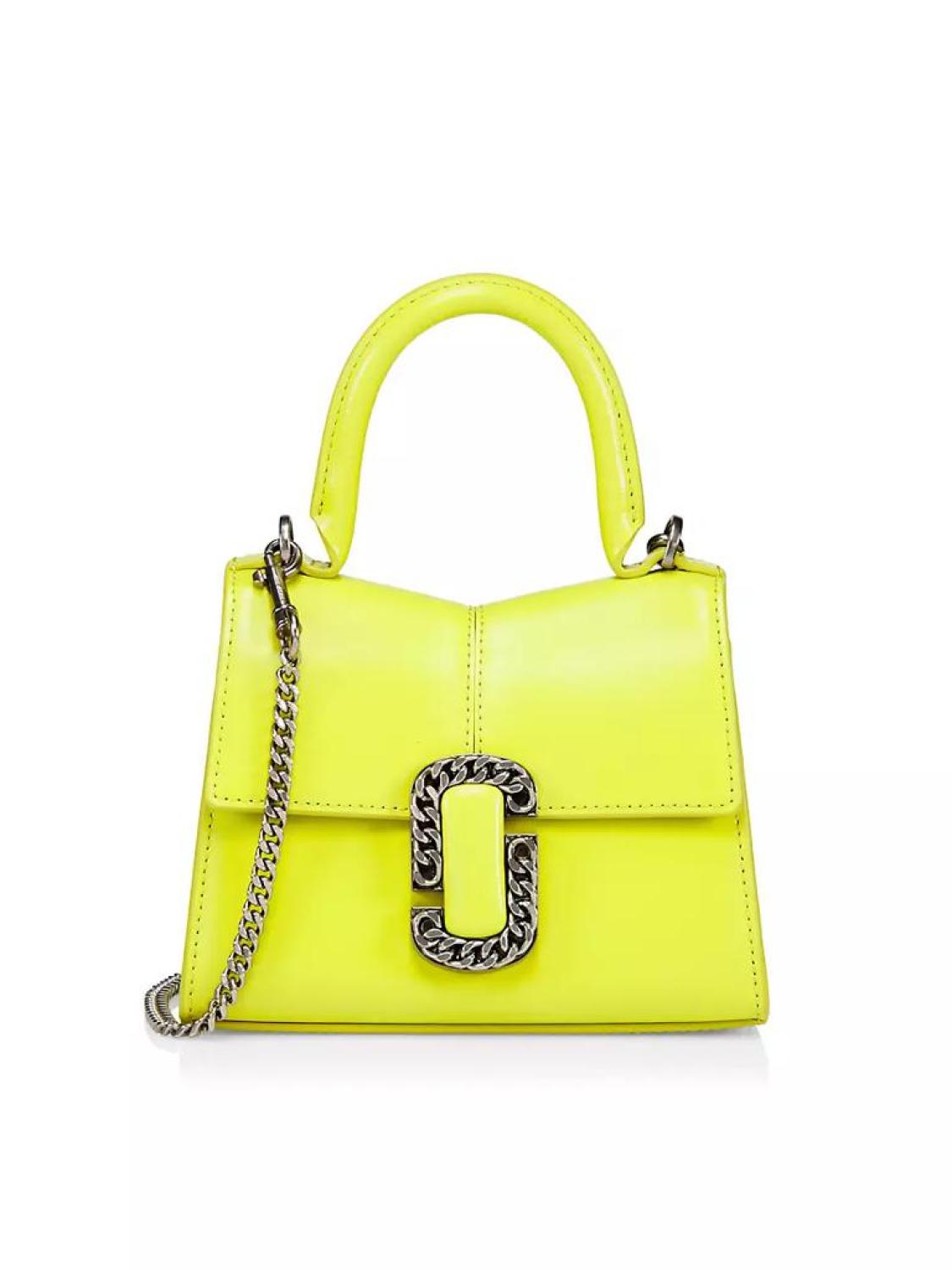 The Mini St. Marc Leather Top-Handle Bag