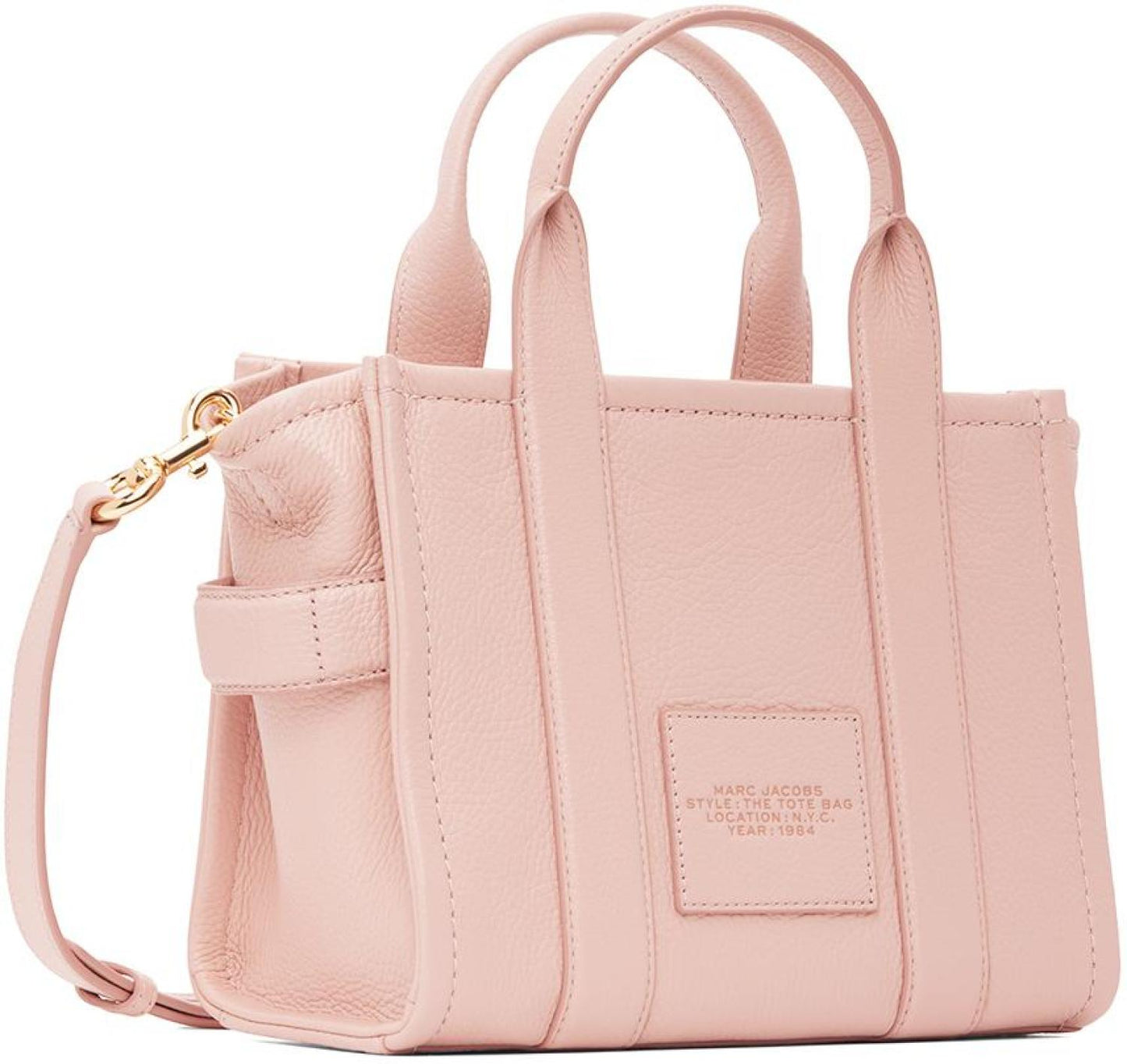 Pink 'The Leather Small' Tote