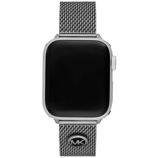 Unisex Gunmetal Stainless Steel Mesh Band for Apple Watch, 38mm, 40mm, 41mm and 42mm, 44mm, 45mm, 49mm