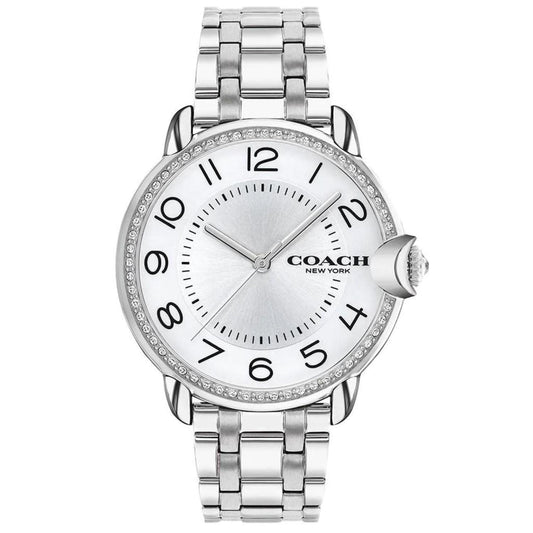 Coach Women's Arden Silver Dial Watch