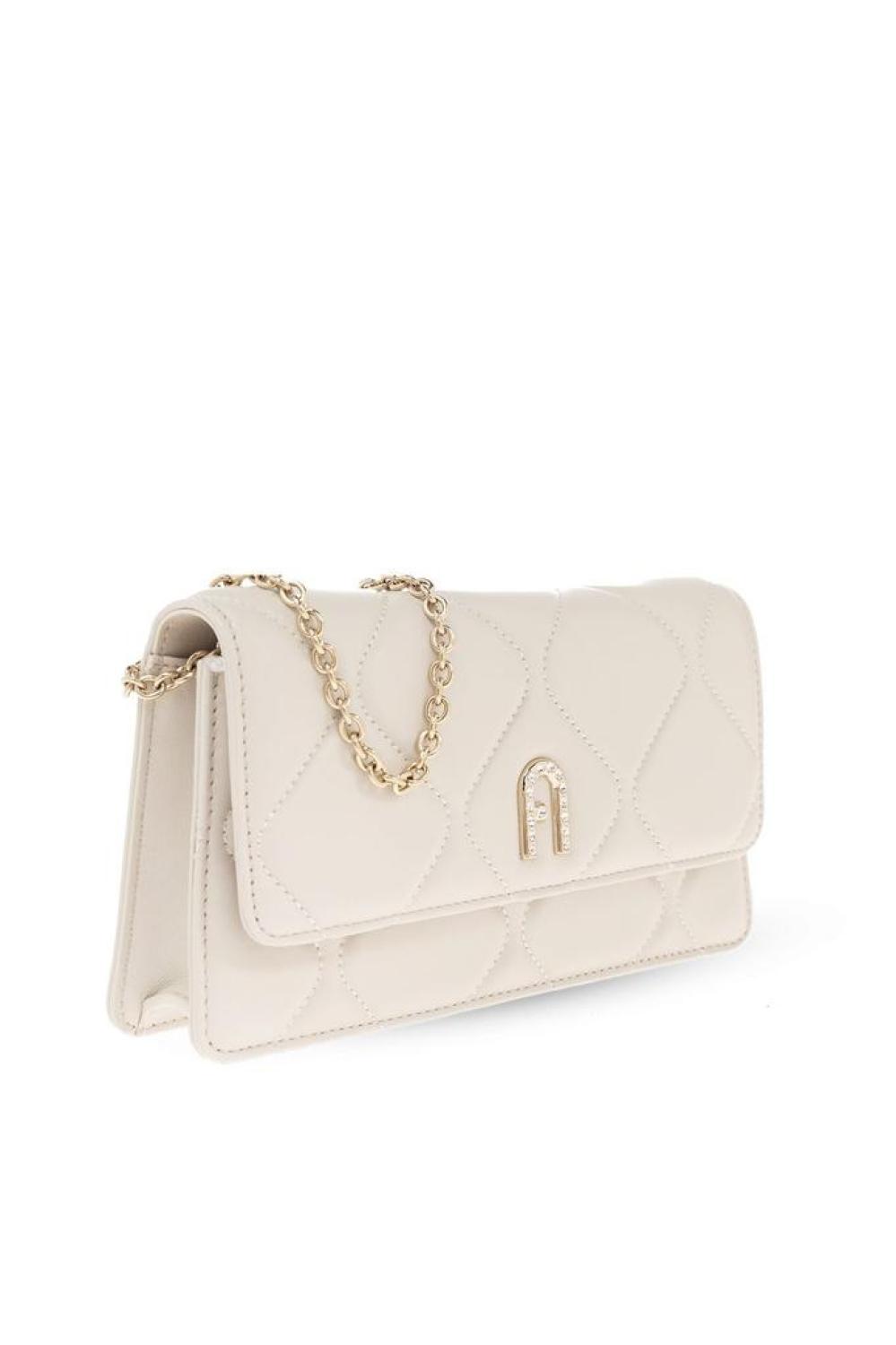 Furla Diamante Quilted Mini Shoulder Bag