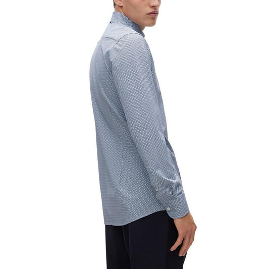 Men's Slim-Fit Performance-Stretch Jersey Shirt