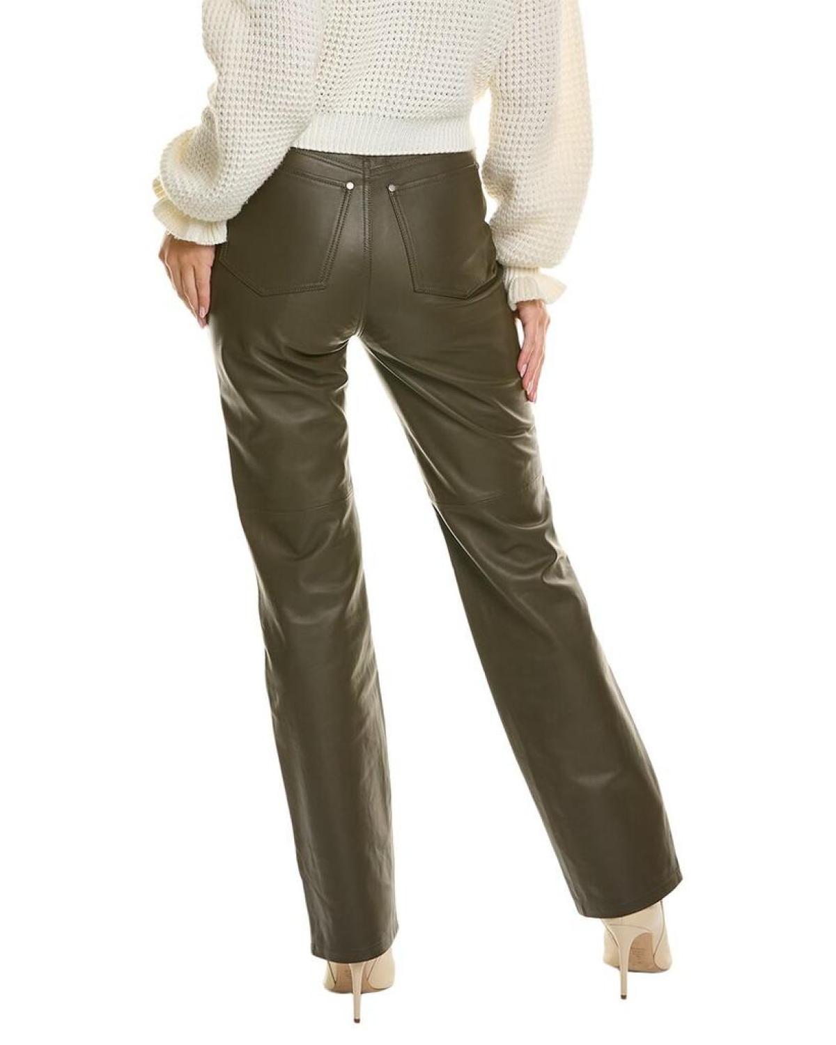 Max Mara Studio Tony Leather Trouser