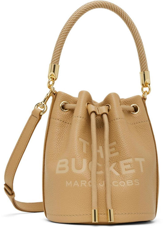 Tan 'The Leather Bucket' Bag