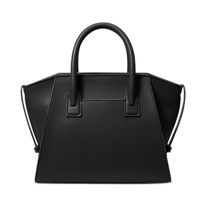 Leather Avril Small Top Zip Satchel