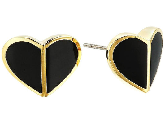 Heritage Spade Small Heart Studs Earrings