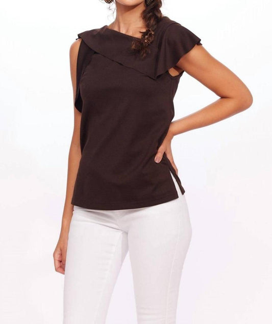 Xena Top In Brown