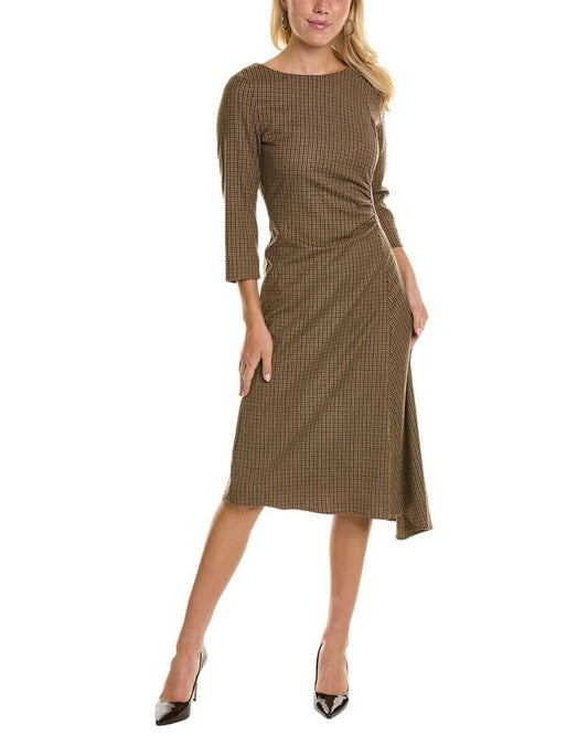 Weekend Max Mara Uccio Wool-Blend Midi Dress