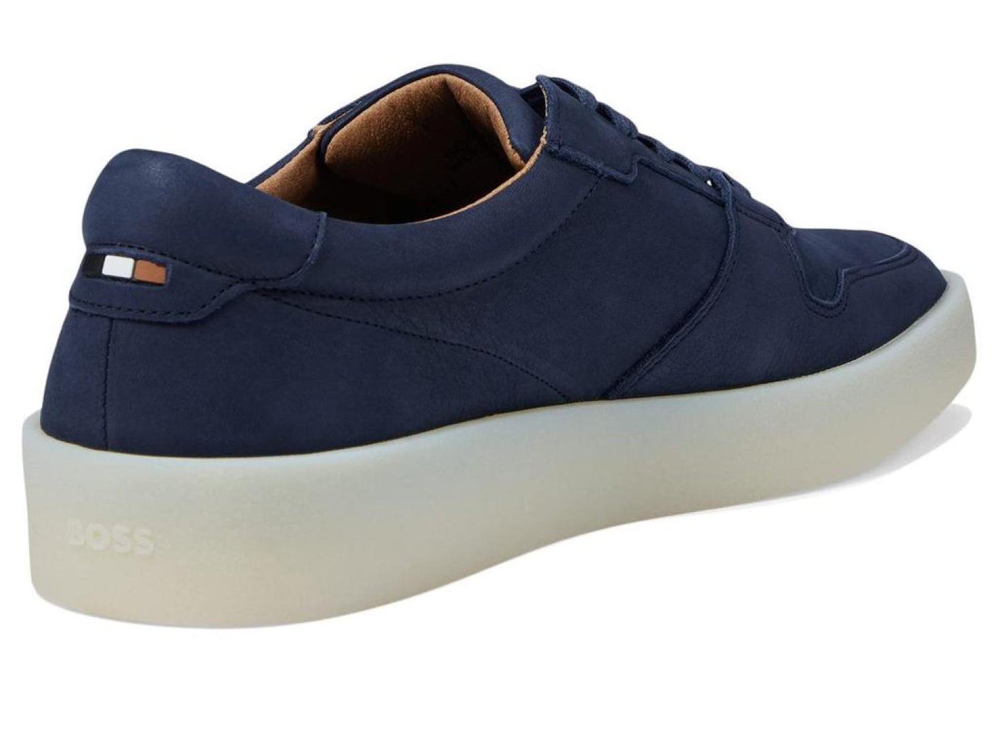 Clay Nubuck Leather Low Profile Sneakers