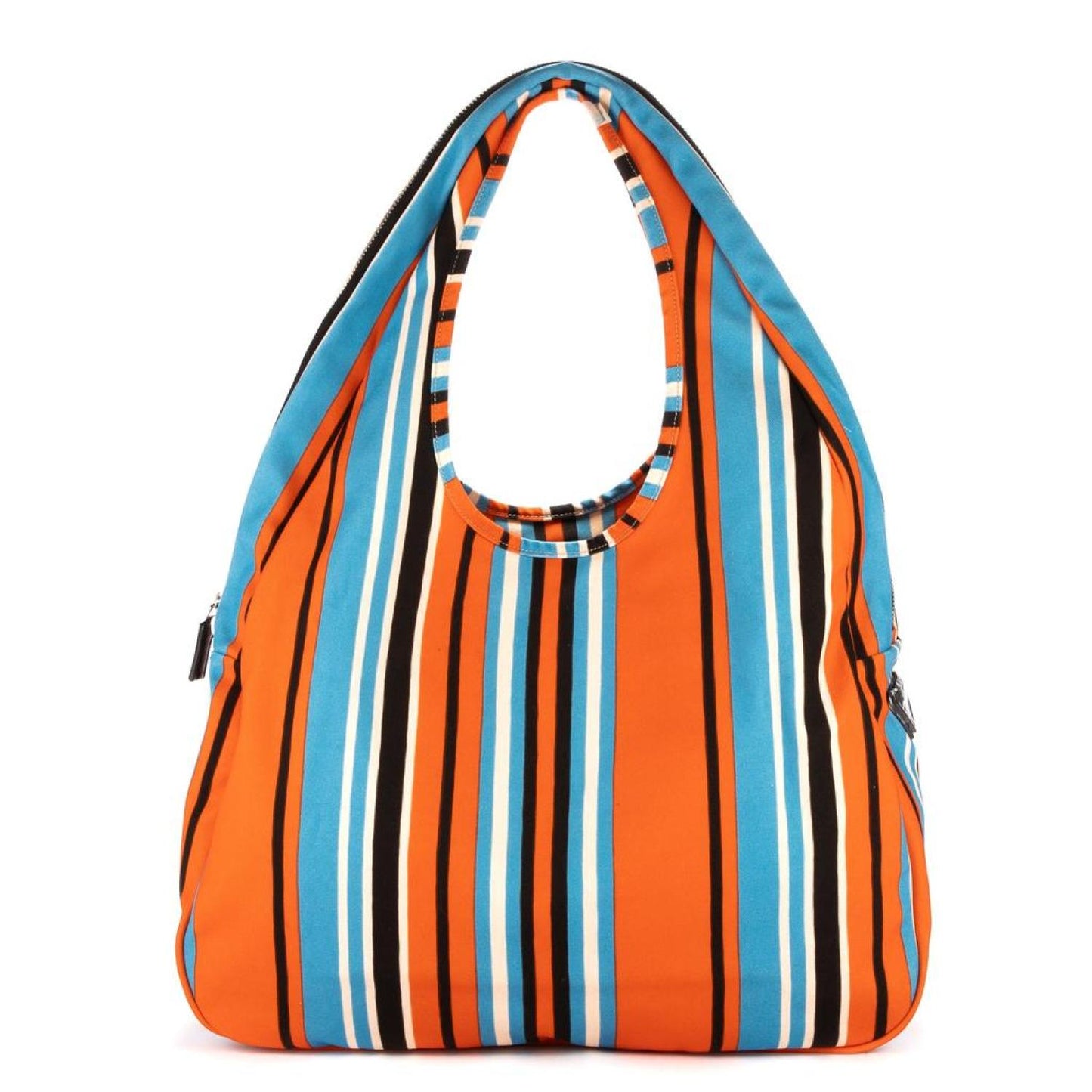 Striped Slouchy Tote