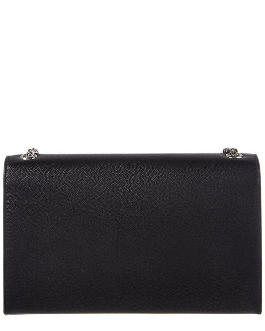 Saint Laurent Kate Monogram Medium Leather Shoulder Bag, ns