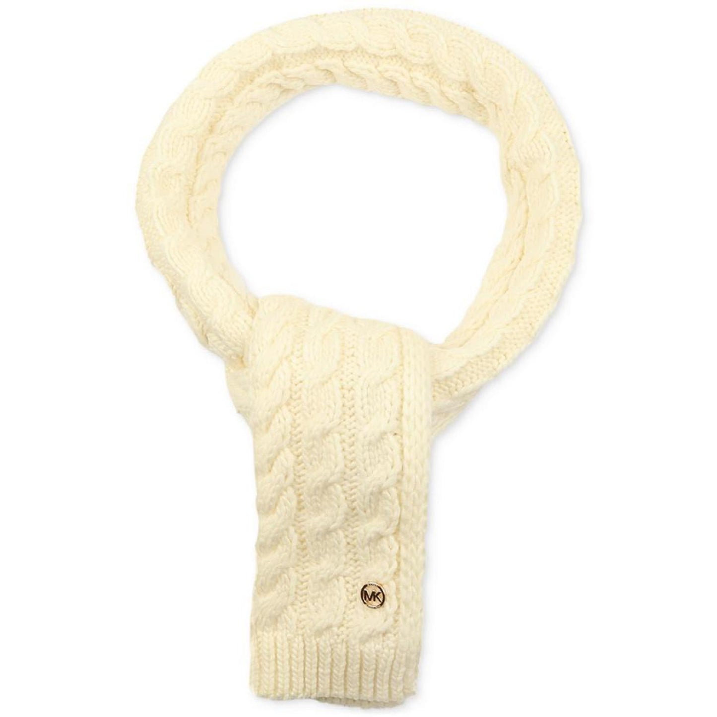 Women's Moving Cables Knit Scarf