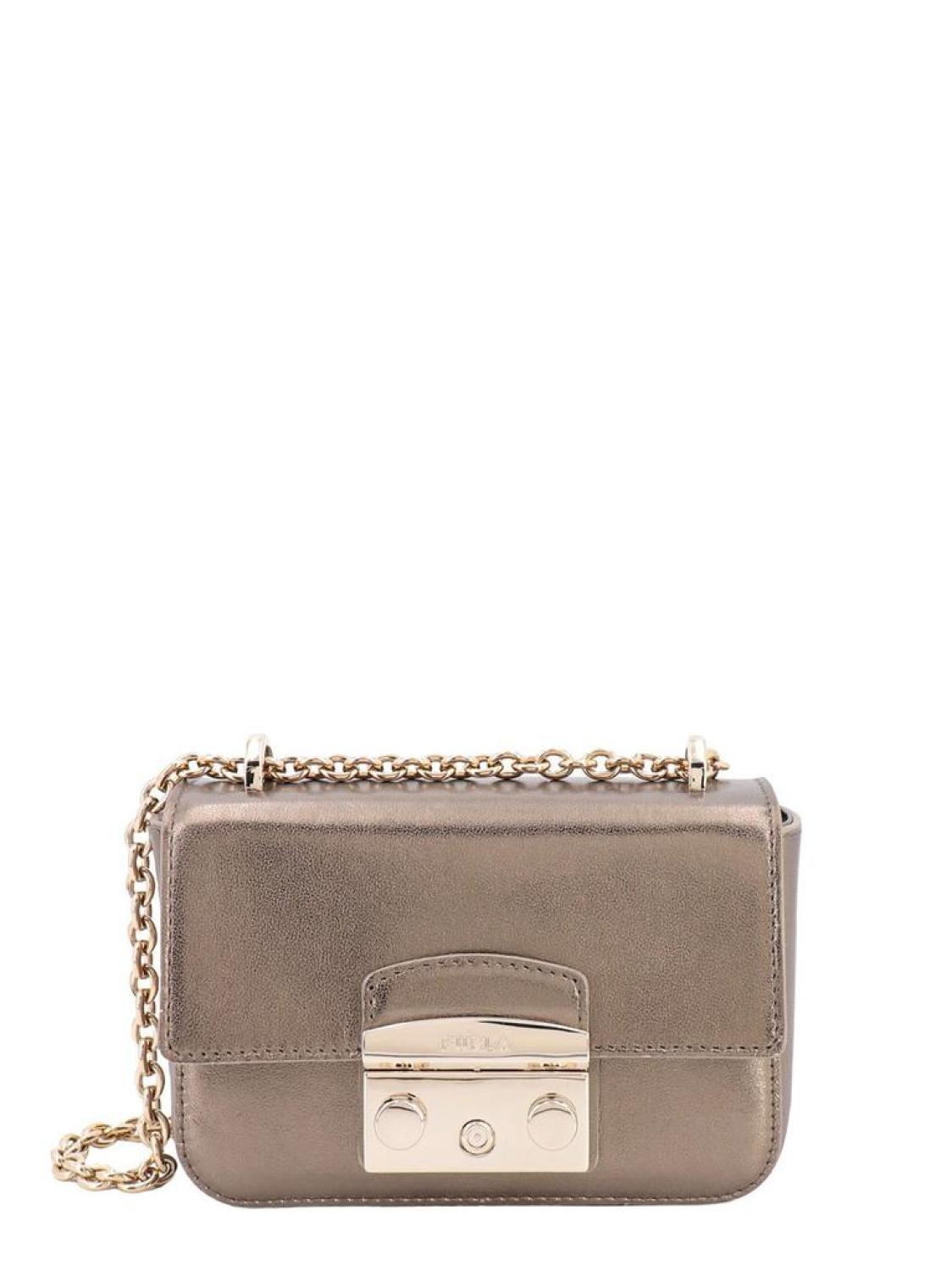 Furla Metropolis Fold-Over Mini Crossbody Bag