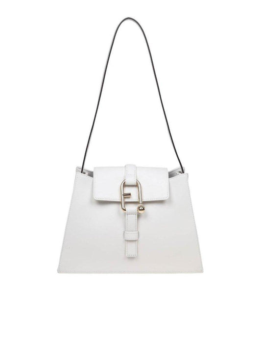 Furla Nuvola Logo Buckle Small Shoulder Bag