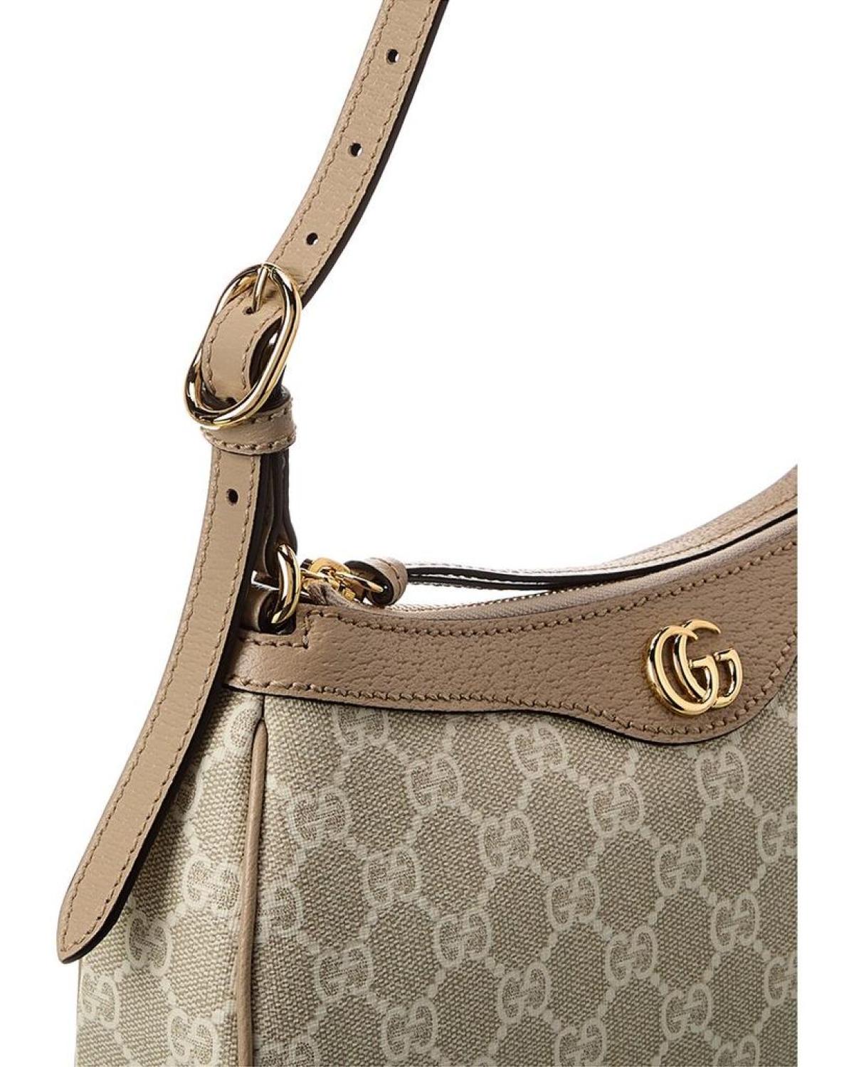 Gucci Ophidia Small GG Supreme Canvas & Leather Hobo Bag