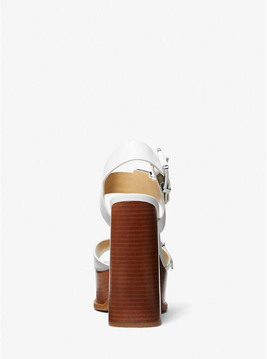 Colby Leather Platform Sandal