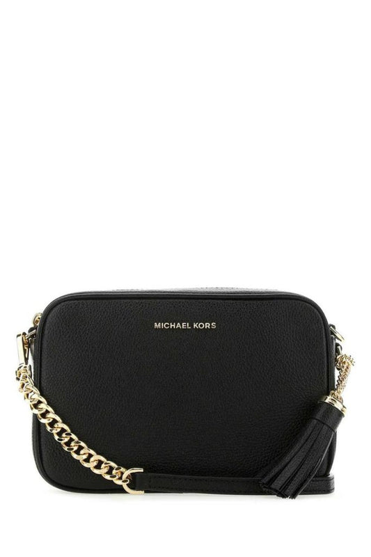 Michael Michael Kors Logo Plaque Zipped Medium Crossbody Bag