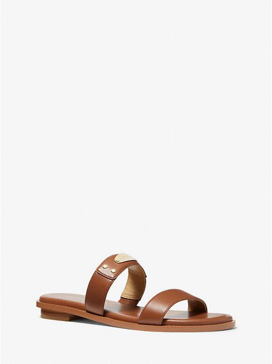 Logo Embellished Slide Sandal