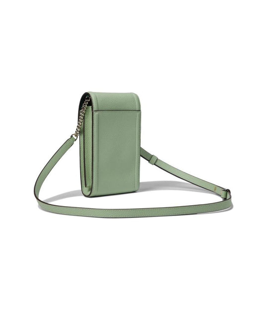 Knott Pebbled Leather Ns Phone Crossbody