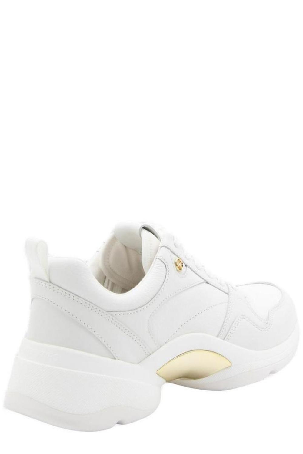 Michael Michael Kors Logo Plaque Low-Top Sneakers