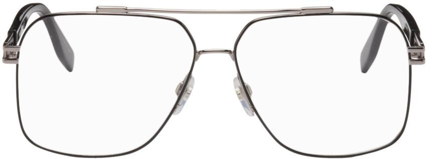 Silver Aviator Glasses