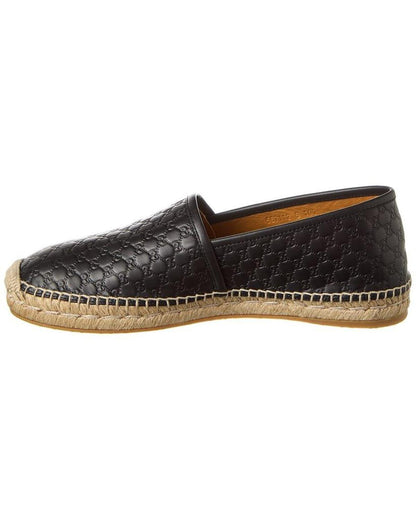 Gucci Microguccissima Leather Espadrille