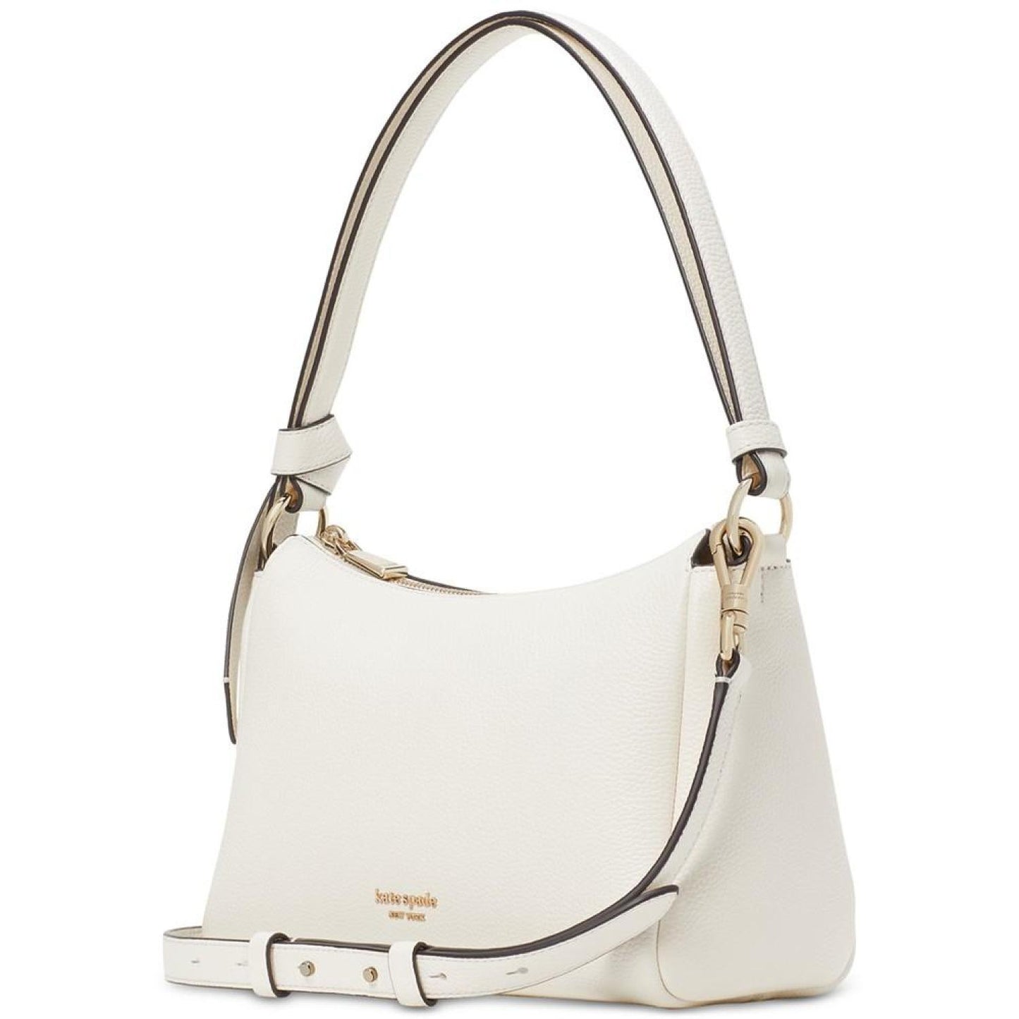 kate sapde new york Knott Small Pebbled Leather Shoulder Bag