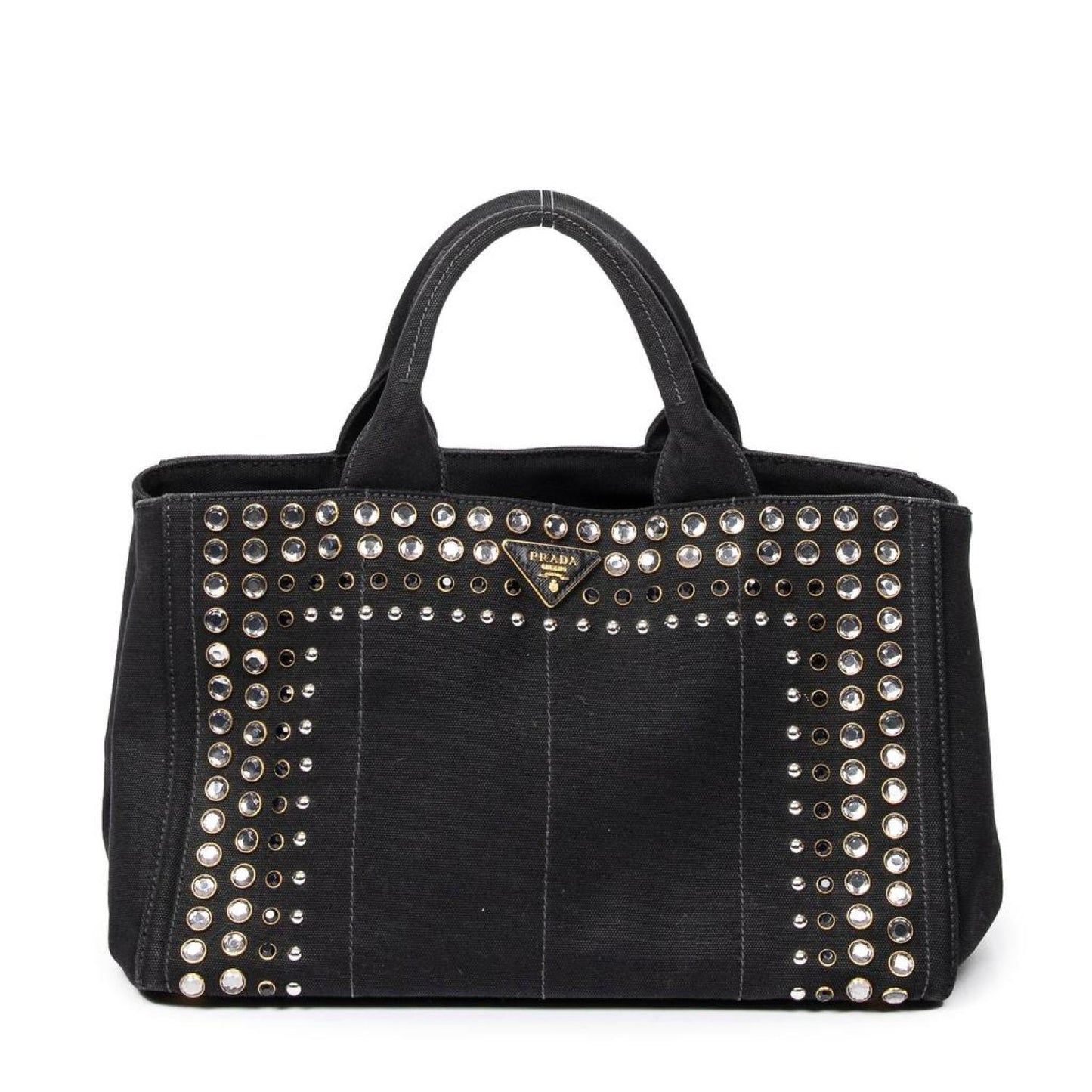 Studded Medium Canapa Tote