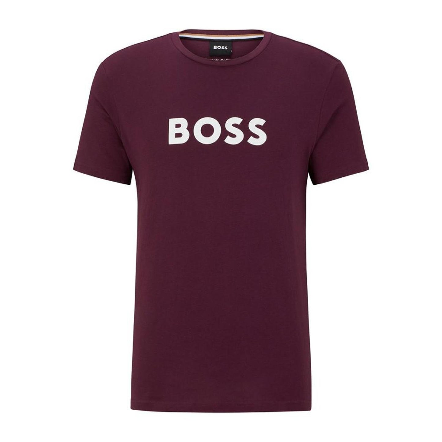 Men's Cotton Contrast Logo Relaxed-Fit T-shirt