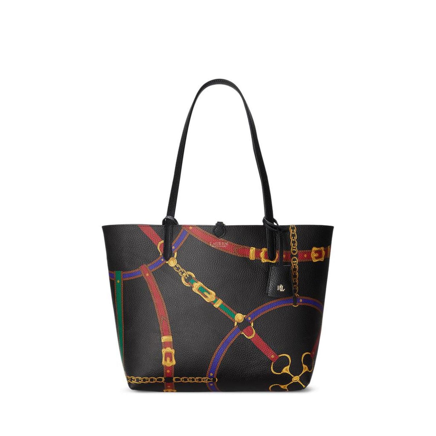 Faux-Leather Medium Reversible Tote